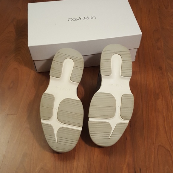 Calvin Klein men's sneakers Blue and Gray 9.5 - Picture 6 of 6